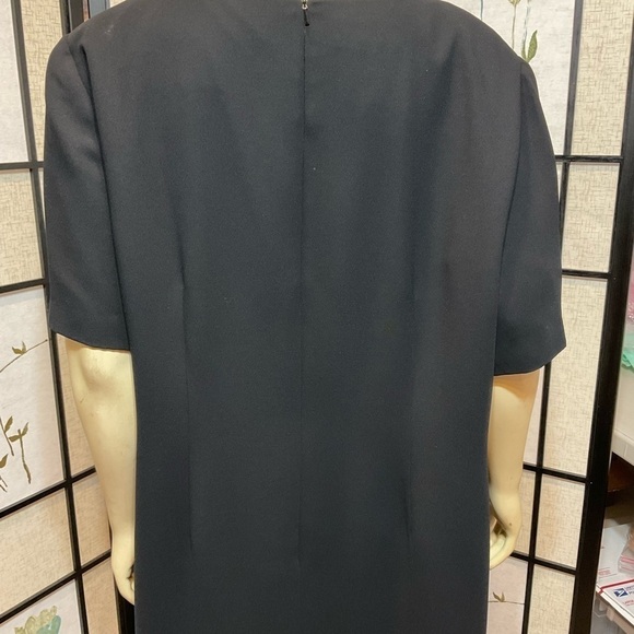 SPENCER Jeremy Black Dress with Rhinestone Embellishment Size 20 - Picture 6 of 8